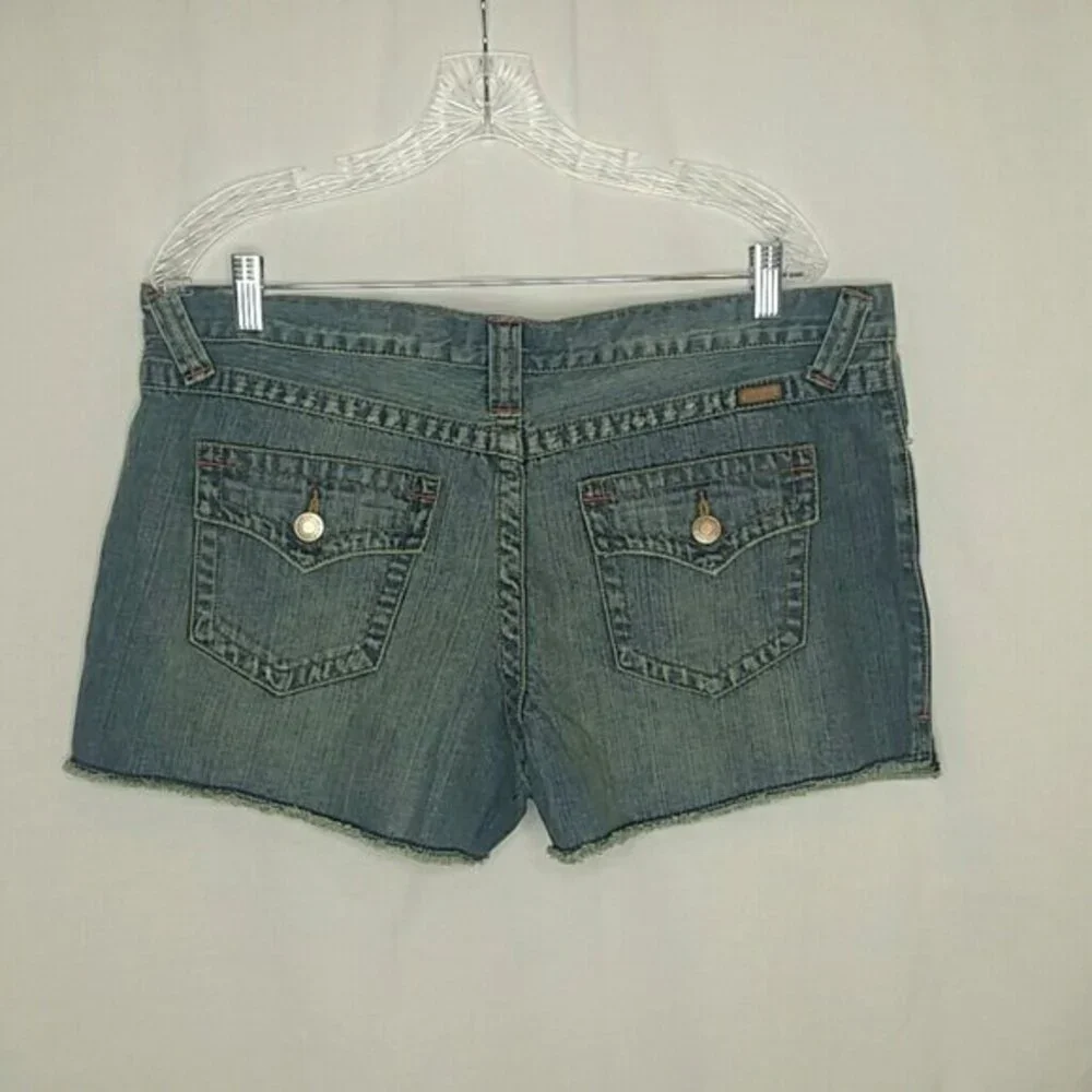 Victoria Secret London Jeans Distressed Shorts 14